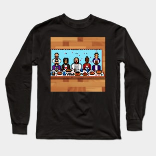 90's Rapper's Last Supper Long Sleeve T-Shirt